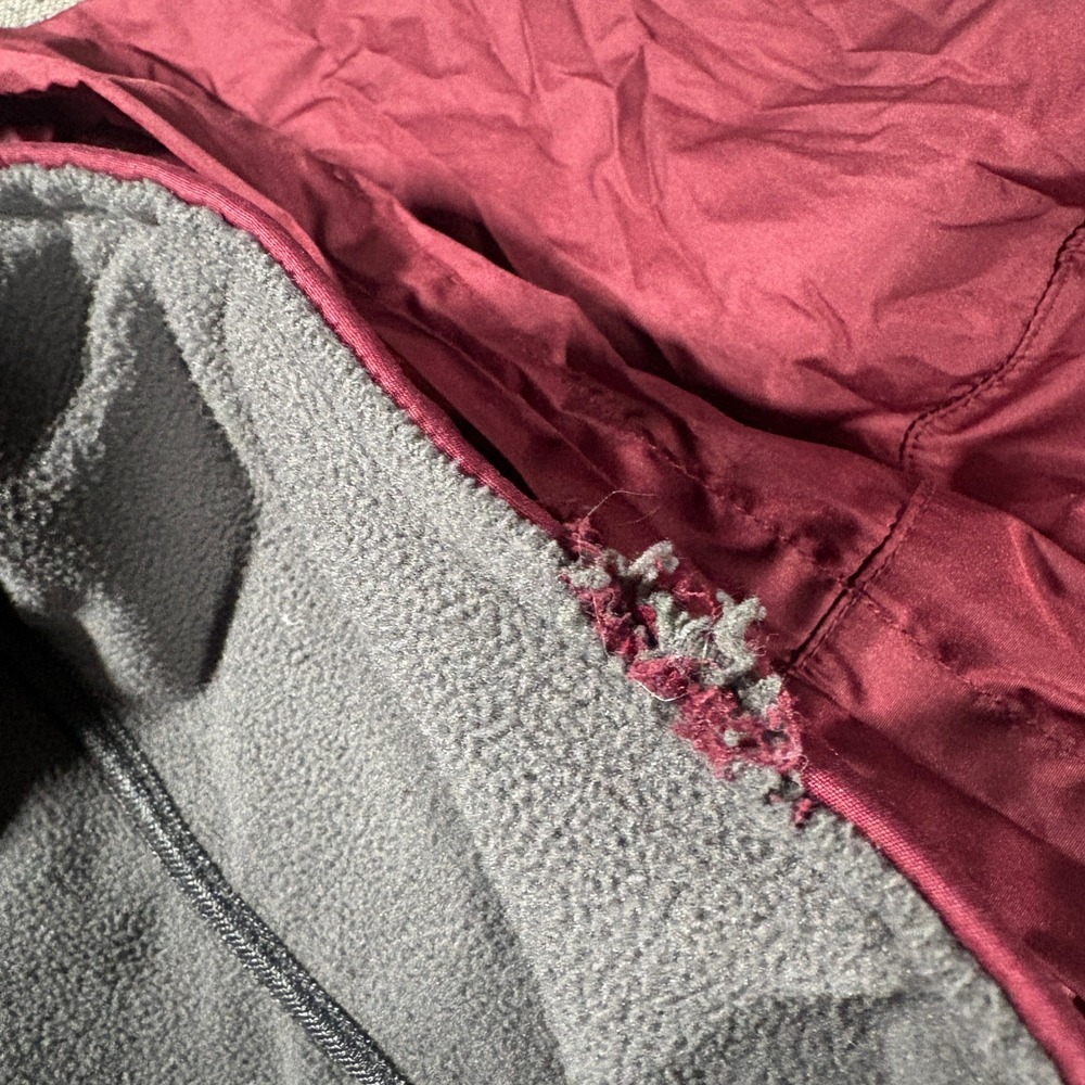 Nike Jacket Mens L Maroon Virginia Tech VT Mens Golf Packable Hood 476243-669 - Picture 4 of 11